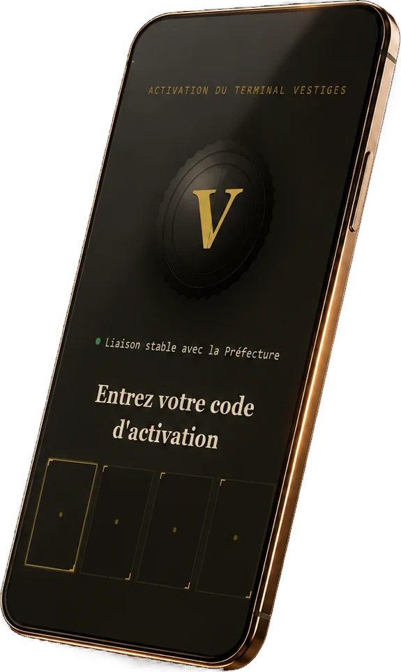L’application des joueurs sur un téléphone
